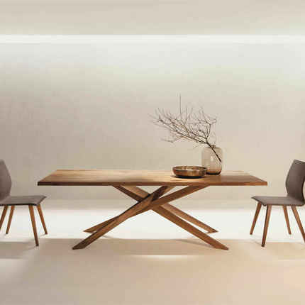北美黑胡桃木餐桌全实木大板饭桌北欧办公桌原木设计师款长桌