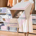 收纳柜抽屉式衣柜收纳神器家用衣服储物柜塑料透明衣物整理收纳盒