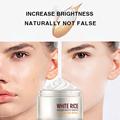 速发White Rice Whitening Face Cream Anti Aging Remove Wrinkl