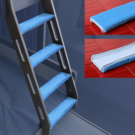 双层床爬梯垫上下铺高低床垫子儿童防滑楼梯地毯上下床宿舍梯子垫