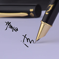 美工笔弯尖弯头钢笔手工打磨铱金硬笔书法练字个性签名重手感钢笔