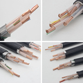 电力电缆16铜芯YJV22 2 3 4芯10平方25室外ZR动力电缆铜线35铠装5
