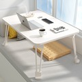 床上小桌子可折叠桌笔记本电脑桌书桌家用简易支架飘窗阅读桌大学