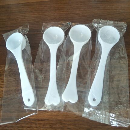 塑料量勺PP药剂定量勺 3克限量勺粉剂勺 3g粉末勺 100个独立包装