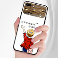 ins风女孩玻璃镜面适用于苹果8PLUS手机壳2021年新款女iphone7plus手机套7p硅胶8p网红7/8女款6/6s八ip/i女神
