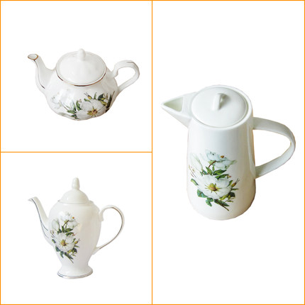 骨瓷欧式茶具泡茶茶壶咖啡壶咖啡杯配套茶壶英式下午茶茶具