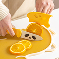 摩登主妇mototo熊猫水果刀家用菜刀厨房儿童切菜刀小刀辅食小刀具
