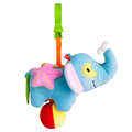 凯艺婴儿童车挂件床铃摇铃小象毛绒玩具中性新生安抚震动功能玩偶
