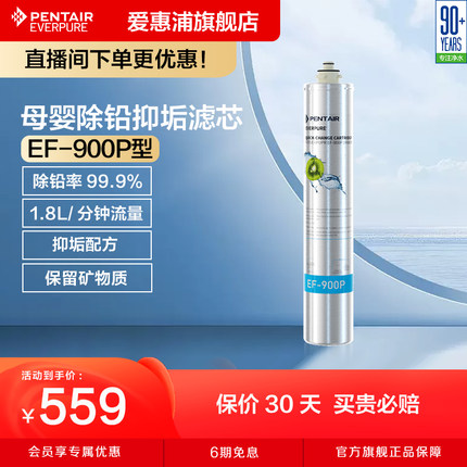 爱惠浦everpure净水器滤芯净水机耗材自来水过滤器配件EF-900P