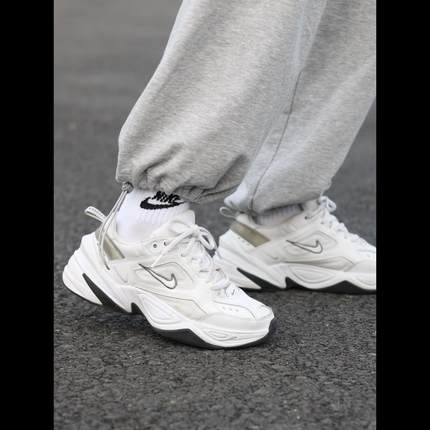 耐克 Nike M2K Tekno 男女白银休闲低帮复古跑鞋老爹鞋BQ3378-100