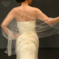 优拉潘 韩式遮手臂新娘伴娘蕾丝舞蹈纱巾宴海边旅游拍照披肩VG91A