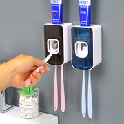 全自动挤牙膏器神器壁挂式家用挤压器套装免打孔卫生间牙刷置物架