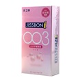 杰士邦天然橡胶胶乳避孕套003小分子玻尿酸6只/盒
