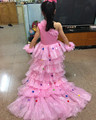 儿童手工衣服亲子装DIY材料自制环保服走秀表演服装幼儿园时装秀