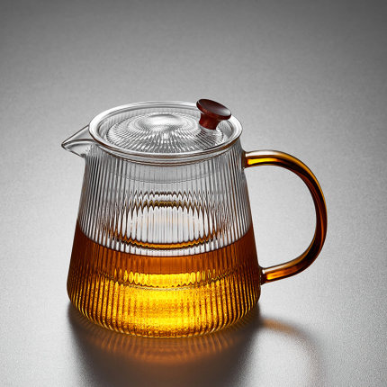 玻璃茶壶耐高温加厚茶水分离家用电陶炉烧水壶花茶功夫泡茶壶套装