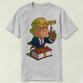 Donald Trump d-OWL-nald Trump 定制 DIY T-Shirt T恤
