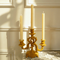 欧式金色天使烛台卧室蜡烛装饰客厅美式餐厅复古中古摆件蜡烛台