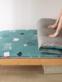 加厚床垫软垫宿舍单人90上下铺1米2可折叠打地铺学生床垫垫被褥子