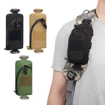 户外登山背包肩带手机包多功能edc收纳包双肩包小挂包战术附件包