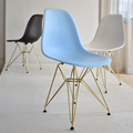 设计师椅子北欧现代时尚家用餐椅电镀铁脚休闲办公靠背办公电脑椅