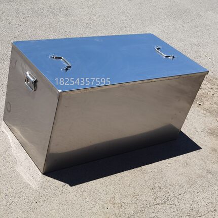 304不锈钢水箱水槽储水箱长方形商用清洗盛水精密盒子大号储水桶