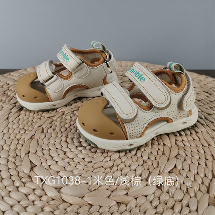 基诺浦TXG1038，TXG1038-1夏款机能鞋凉鞋男童女童运动鞋跑步鞋