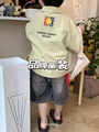 【新品】品牌童装夏款儿童衬衫 韩版男童印花短袖纯棉百搭衬衣