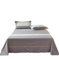 A类色织全棉水洗棉床单单件条纹纯色1.8/2米床可定制单双人被单