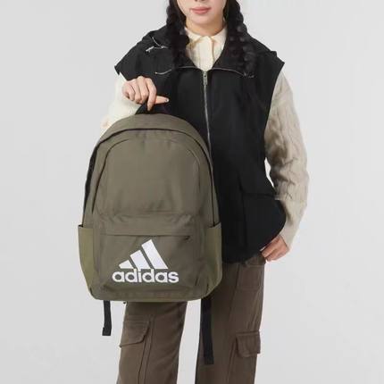 Adidas阿迪达斯男包女包新款运动休闲大容量背包户外双肩包HR9810