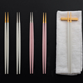 cutipol合金筷子家用高档新款筷子个人专用尖头筷子喜筷礼盒套装