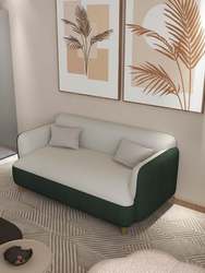 北欧免洗科技布沙发小户型公寓双人客厅轻奢卧室乳胶网红简易小型