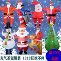 圣诞老人充气服装行走卡通人偶圣诞麋鹿雪人雪宝圣诞树表演道具服