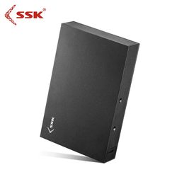 SSK飚王HE-G3000 3.5寸USB3.0台式机移动硬盘盒子 SATA串口