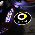 奔驰smart专用高清车门迎宾灯镭射投影照地灯免接线感应汽车装饰