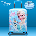 新款迪士尼冰雪奇缘儿童可坐拉杆箱行李箱万向轮旅行箱男童女童登