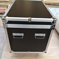 直销定制航空箱铝合金箱定做航空箱拉杆箱子大号黑色器材箱运输箱