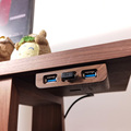 实木USB分线器充电器HUB扩展器多接口电脑桌面搭建多功能logo定制