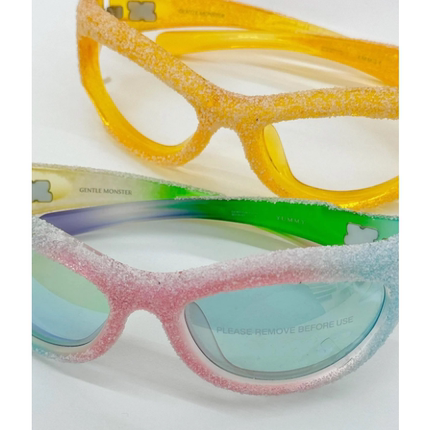 软糖墨镜 童年记忆可以吃的软糖变成墨镜 太阳墨镜百眼镜框