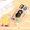 韩国手绘卡通iphone11透明手机壳适用苹果SE/xsmax情侣全包软壳萌