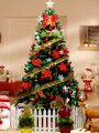 加密圣诞树1.2/1.5/1.8/2.1/3/4米套餐家用发光圣诞节装饰品裸树