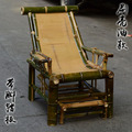 爆品竹编躺椅传统手工制品农家家用老人大号睡椅折叠靠背竹椅子品