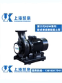上海泵业卧式管道泵空调循环泵80KQW23-28-4/4单级单吸离心泵