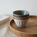 出口库存 日式陶瓷小碗小茶杯 甜品碗酸奶碗 酱料小碗 8522
