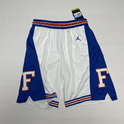 美版现货JORDAN佛罗里达NCAA球员版速干短裤布拉德利比尔霍福德