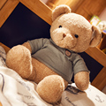 小熊泰迪熊公仔抱抱熊毛绒玩具洋女生可爱玩偶狗熊布娃娃熊熊床上