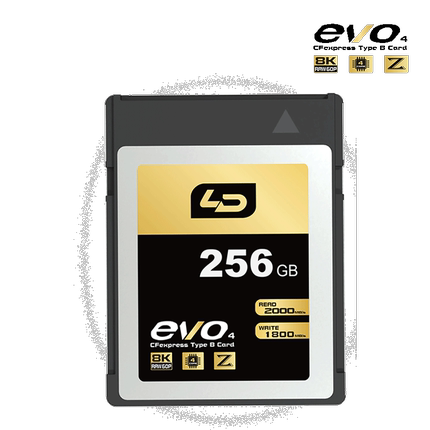 LD灵动CFe内存卡EVO256G高速读写数码单反存储卡4K/8K读2000MB/S