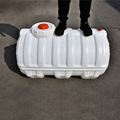 加厚卧式圆形蓄水塔食品级大水桶塑料桶家用带盖储水桶大号水箱