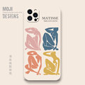 马蒂斯Matisse手机壳x适用12苹果14iphone11pro艺术套13max液态硅胶15