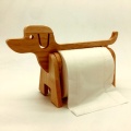 小狗纸巾架幼儿园木工儿童玩具科学实验益智积木diy手工制作材料