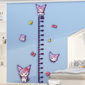 库洛米宝宝身高测量墙贴儿童房间布置贴纸创意亚克力公主房间装饰